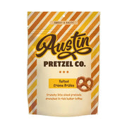 Salted Crème Brûlée Pretzels