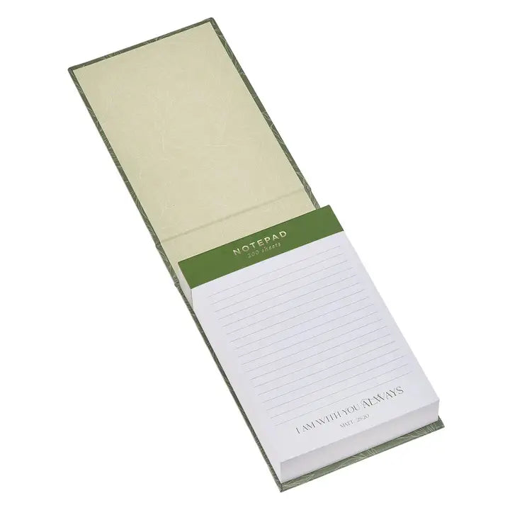 Matthew 28:20 Hardcover Notepad
