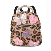 Leopard Patch Mini Backpack
