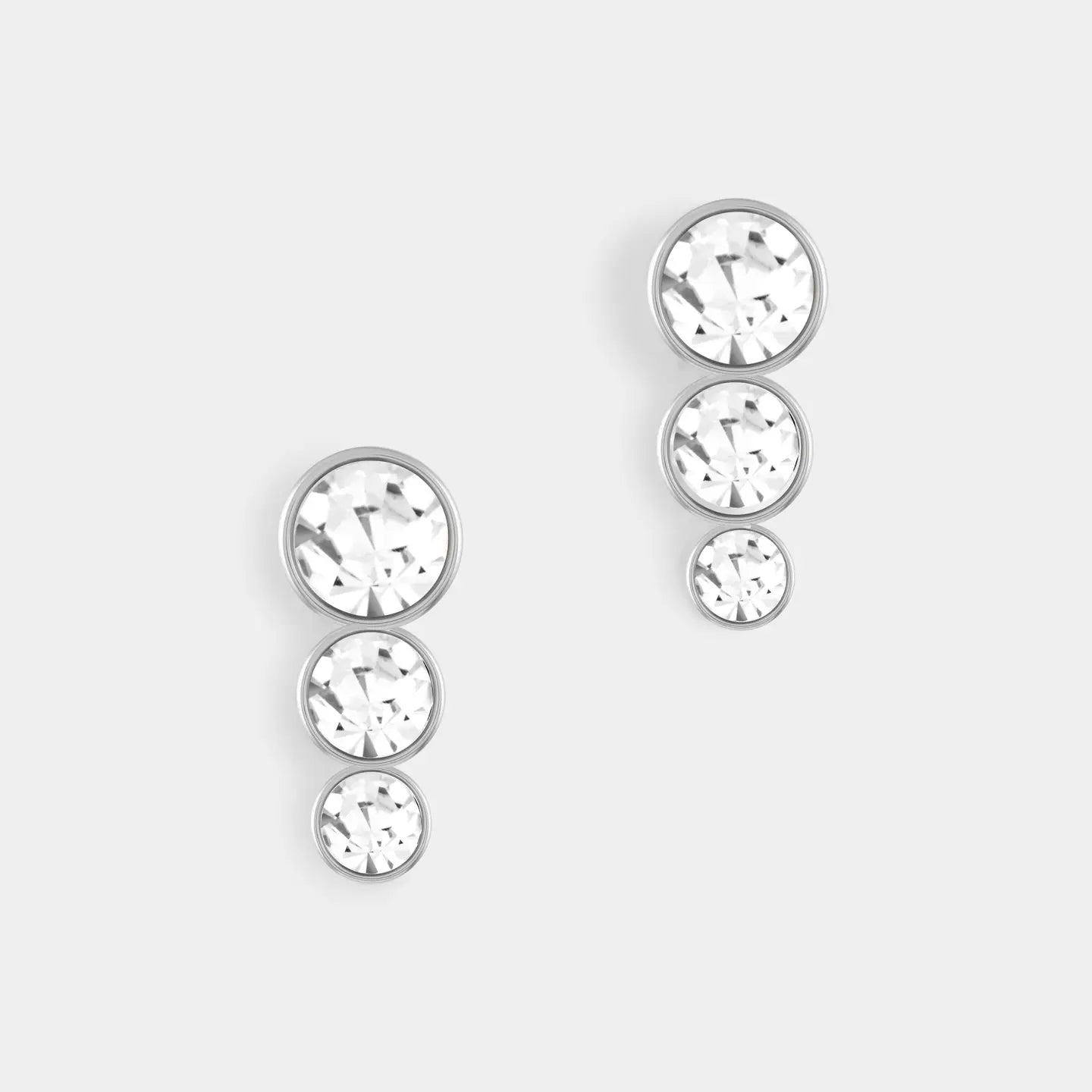 Silver Dazzling Studs