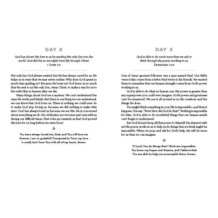 Everyday Bible Encouragement For Boys