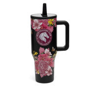 Black Floral Bouquet 40oz Tumbler