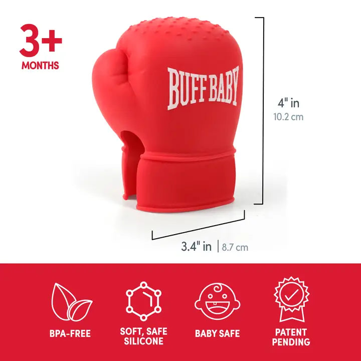 Buff Baby Boxing Glove Teething Mitt