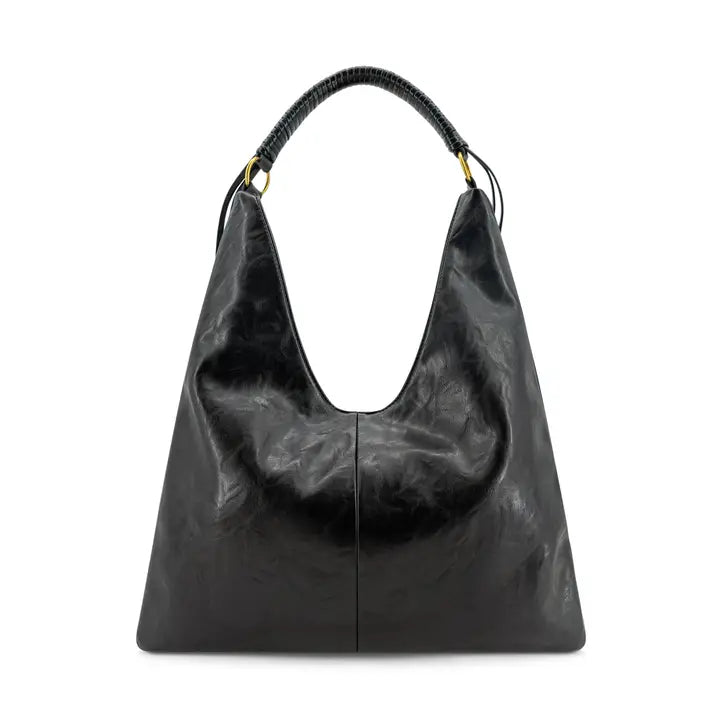 Soho Black Slouchy Bag