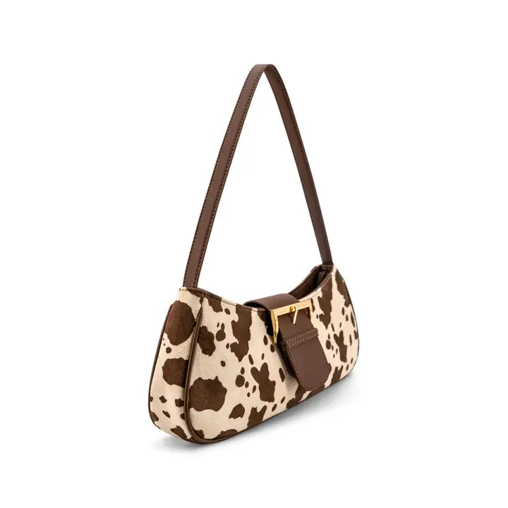 Cassidy Cow Shoulder Bag