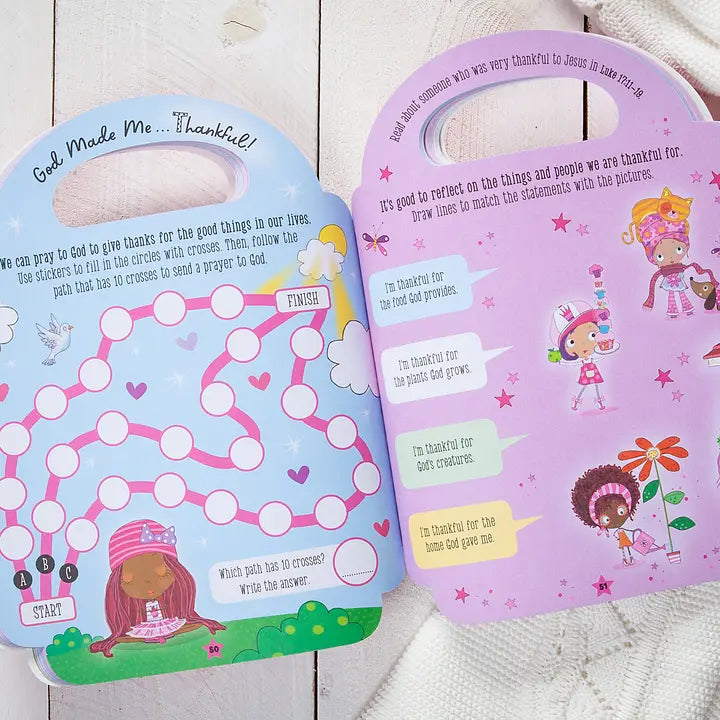 My Pretty Pink ABC of God Loves Me Activity Book