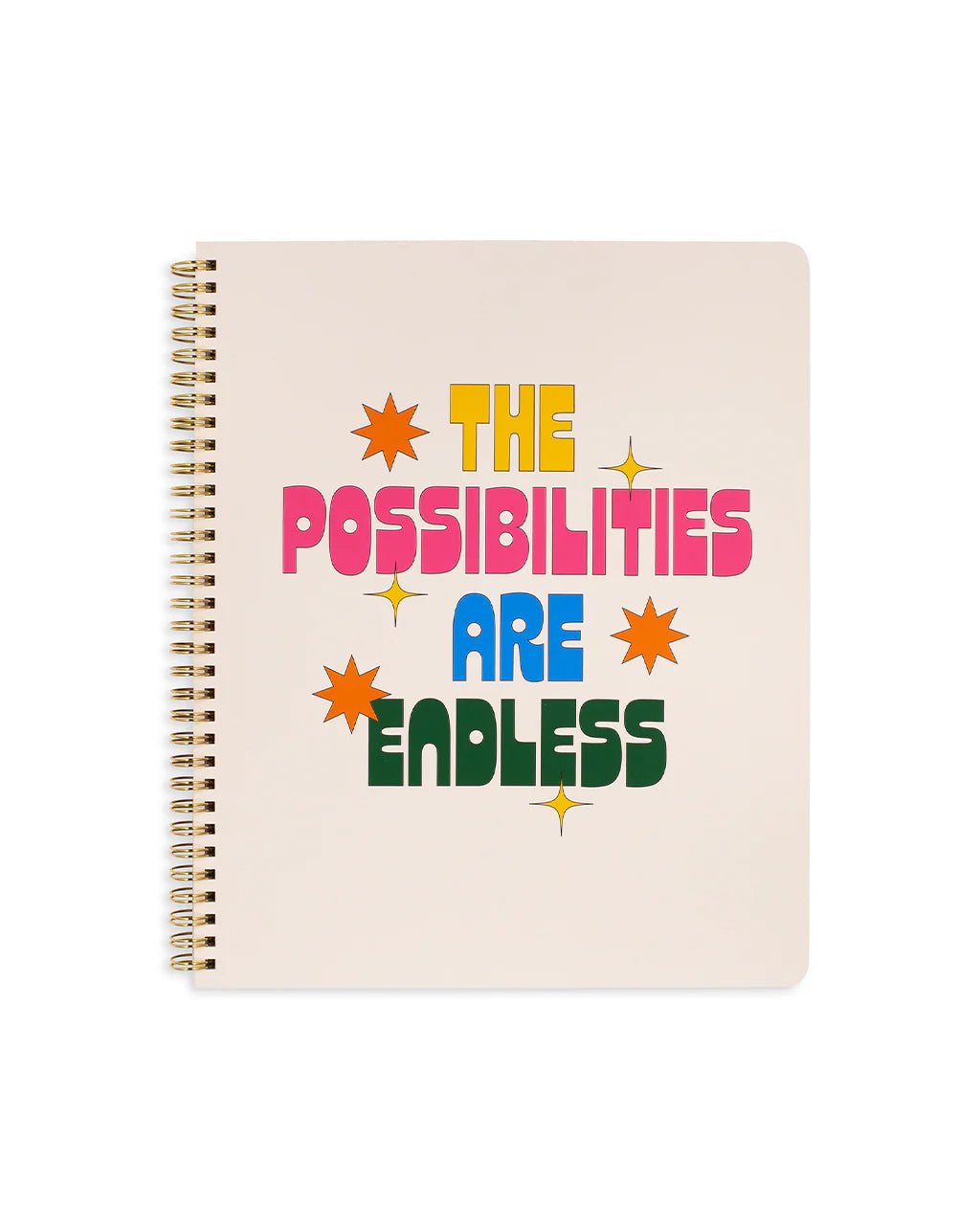 The Possibilities Are Endless Large Notebook