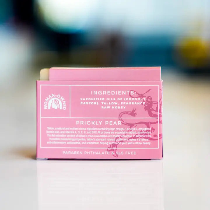 Tallow Prickly Pear Bar Soap