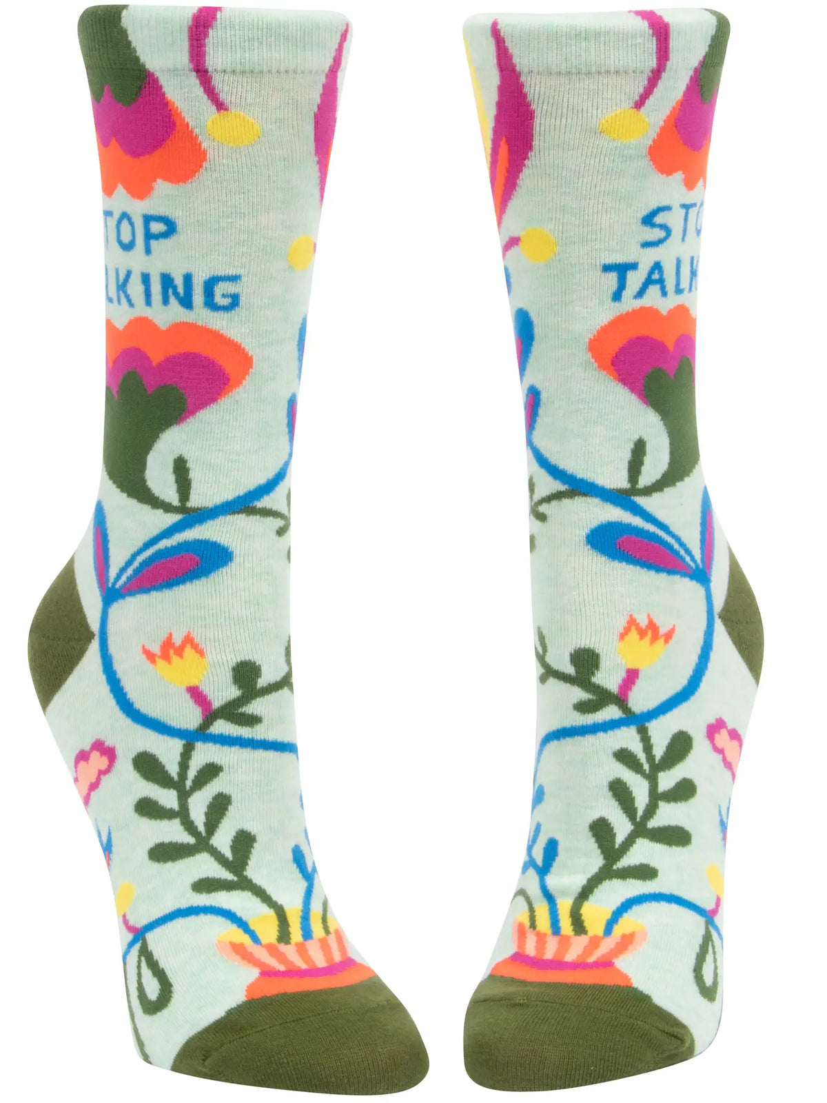 Stop Talking Crew Socks