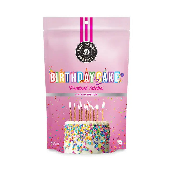 Birthday Cake Seasoned Pretzels