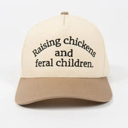 Chickens & Feral Children Trucker Hat
