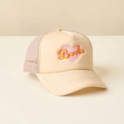 Heart Books Trucker Hat