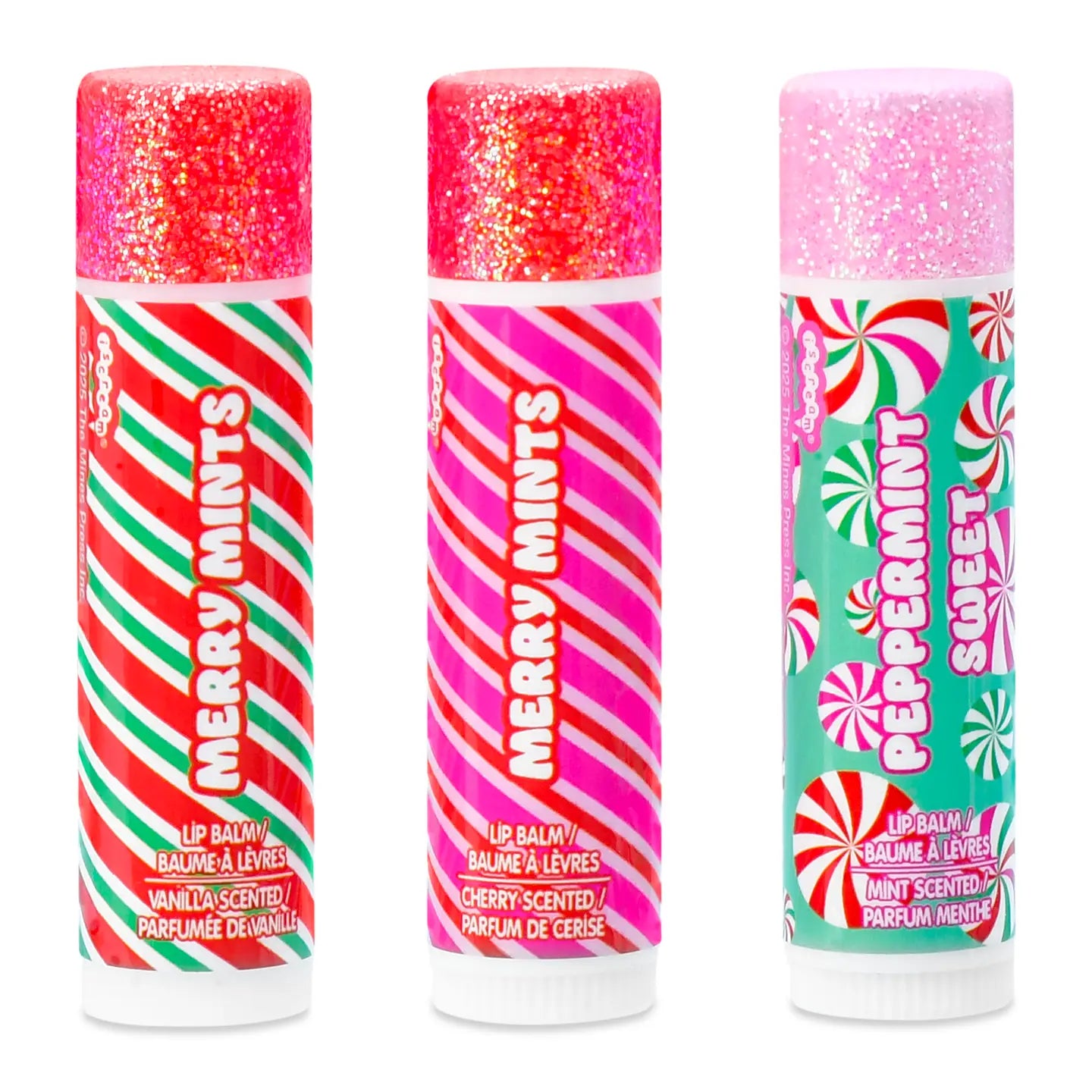 Merry Mints Lip Balm Trio