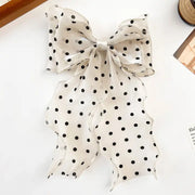 Sheer Polka Dot Barrette