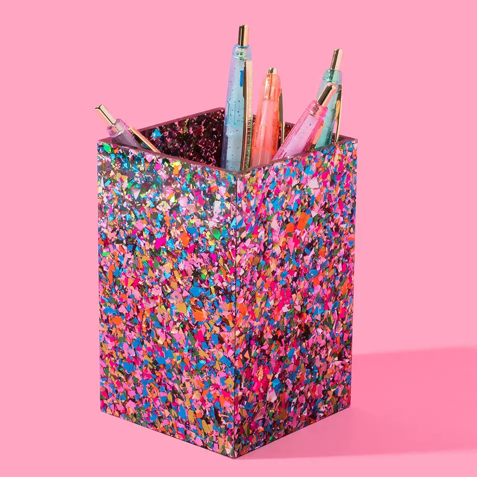 Confetti Pen Cup
