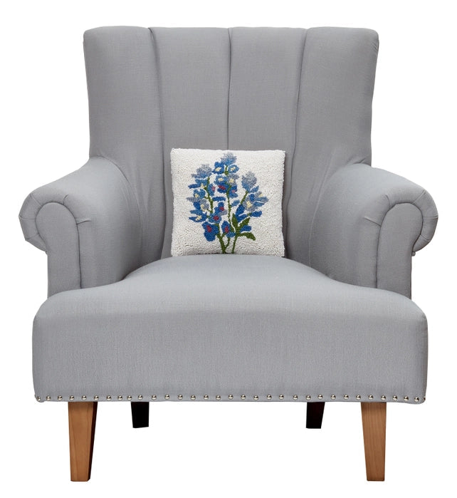 Bluebonnet Hook Pillow