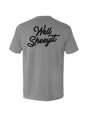Well Sheeyit Gray Pocket Tee