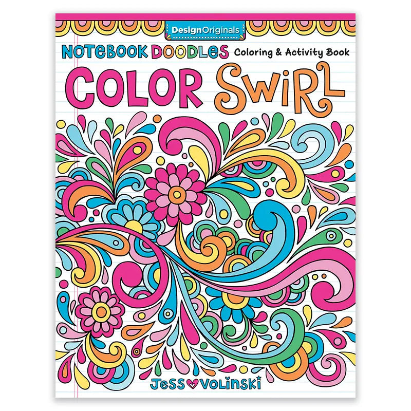 Color Swirl Coloring Book