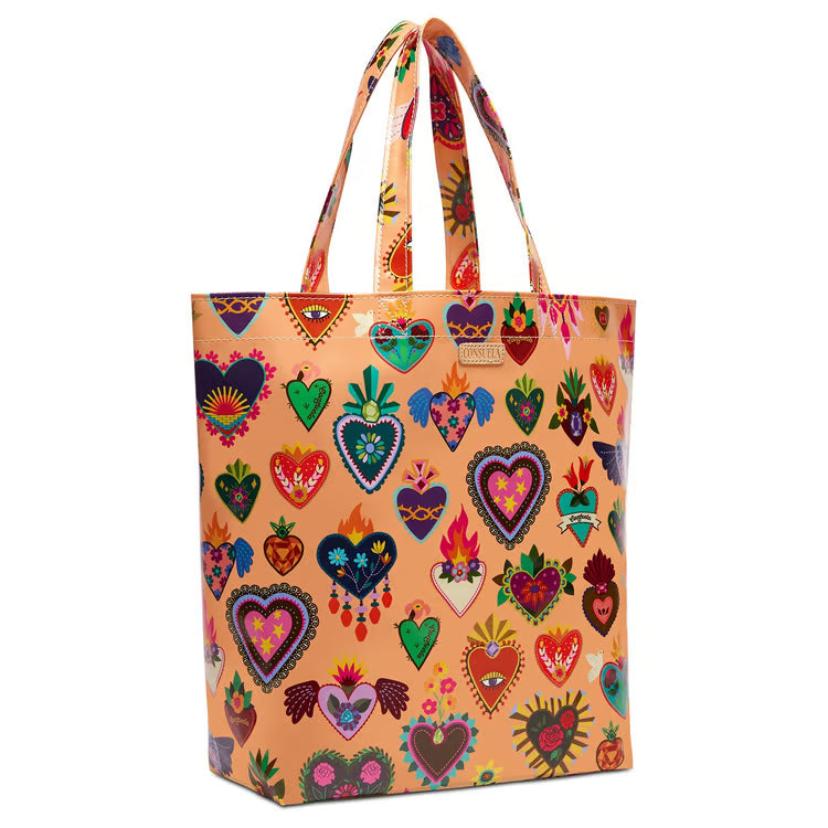 Peach Basic Grab 'N' Go Tote
