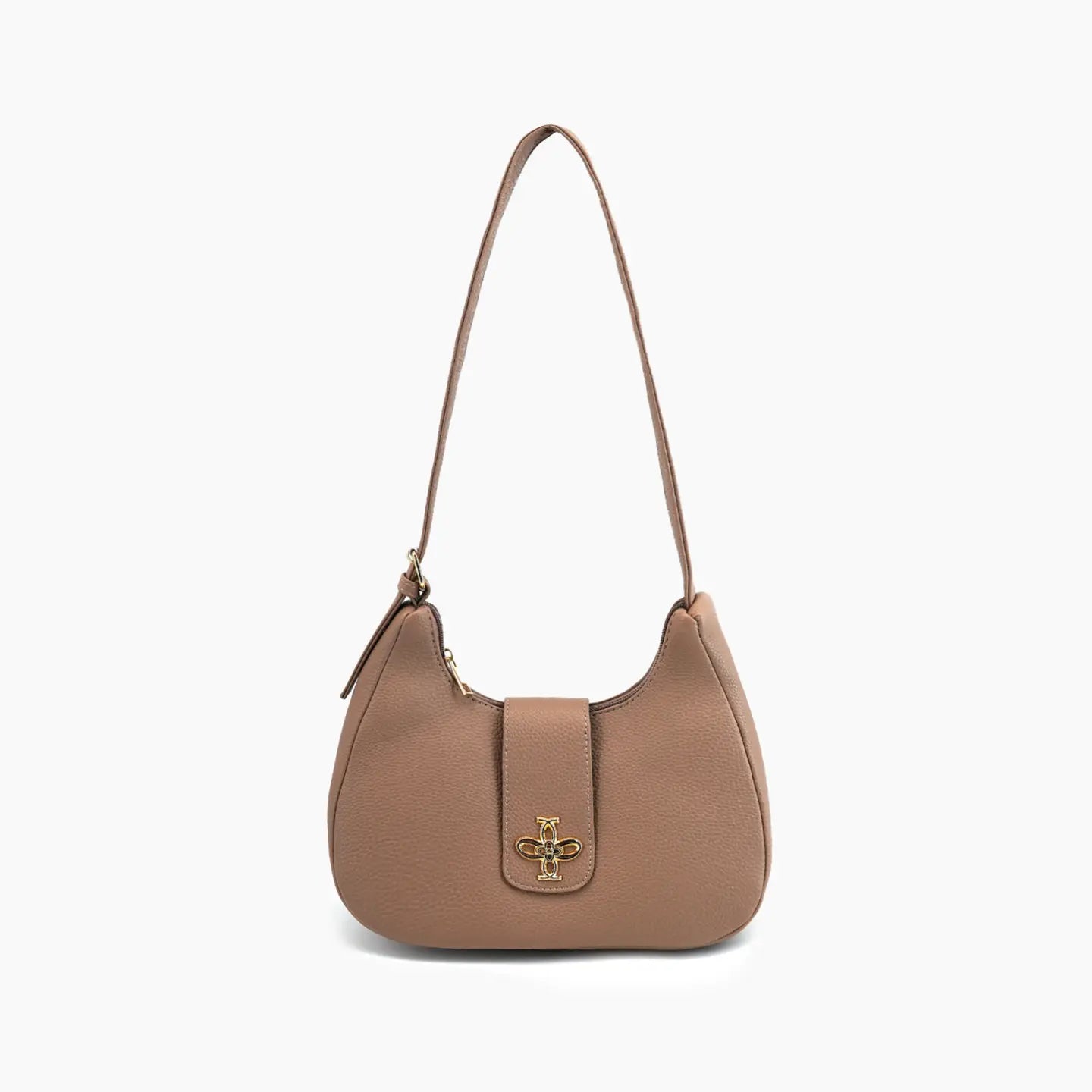 Felicity Taupe Shoulder Bag