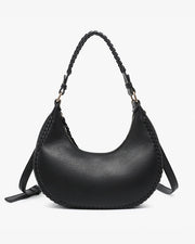 Aria Black Shoulder Bag