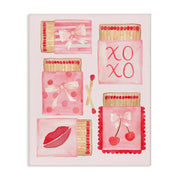 XOXO Glam Matchbox Canvas Art