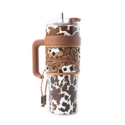 Lone Star Luxe Brown Tumbler