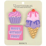 Moody Without Foody Magnet Set