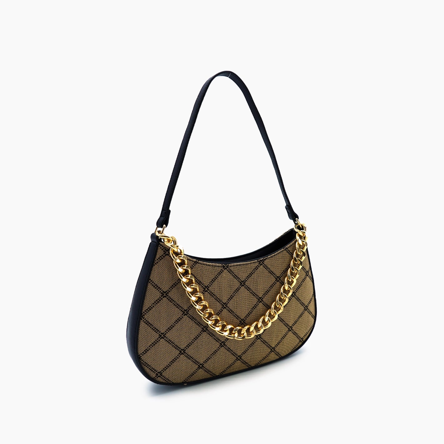 Mira Tan Chain Shoulder Bag