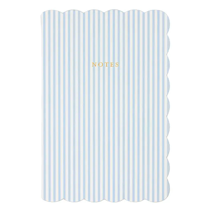 Laura Ashley Heirloom Cottage Journal Scalloped Striped