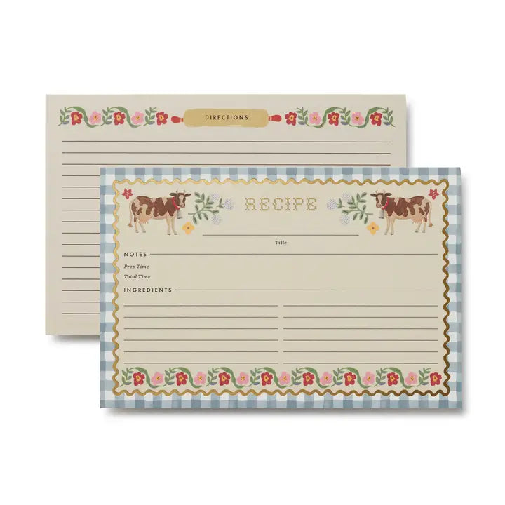 Home Sweet Home Recipe Cards