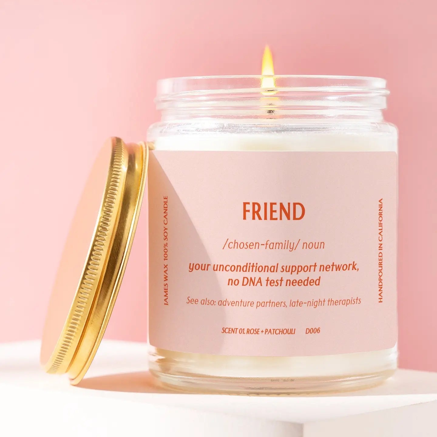 Friend Definition Candle