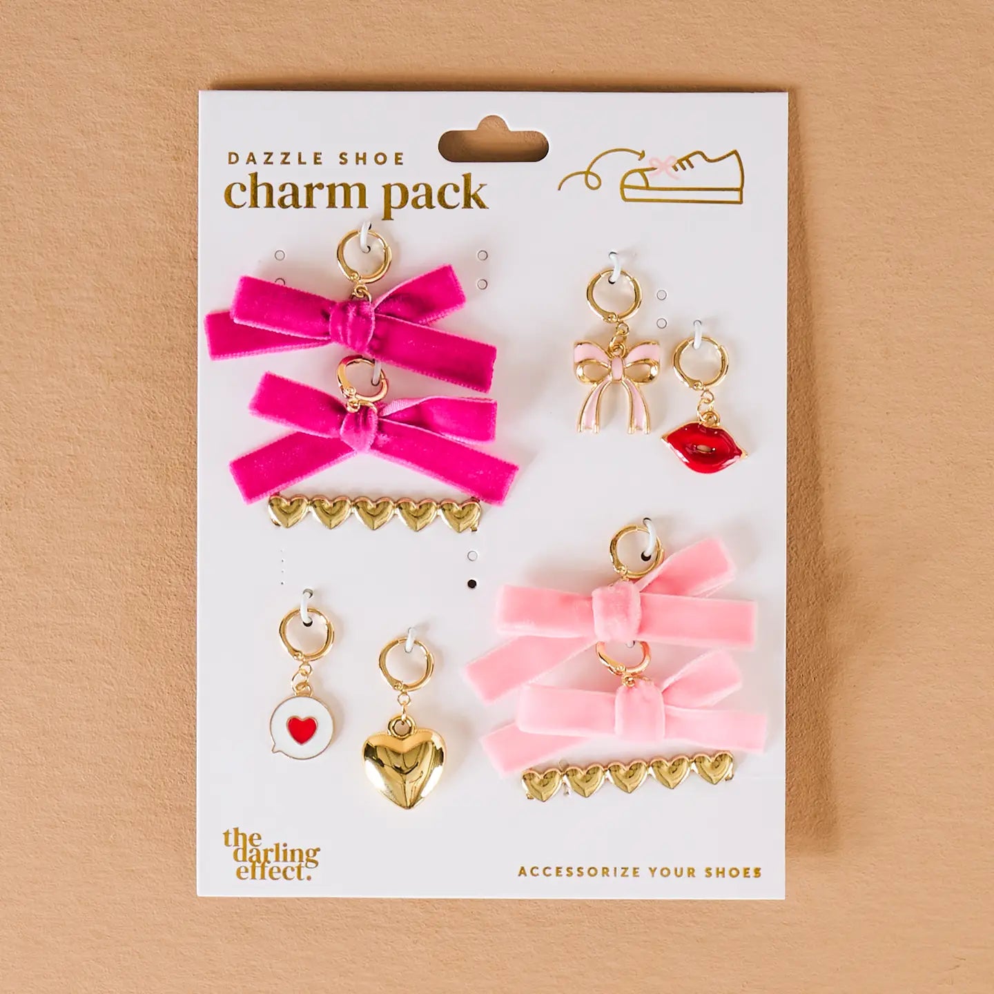 Velvet Crush Shoe Charm Set