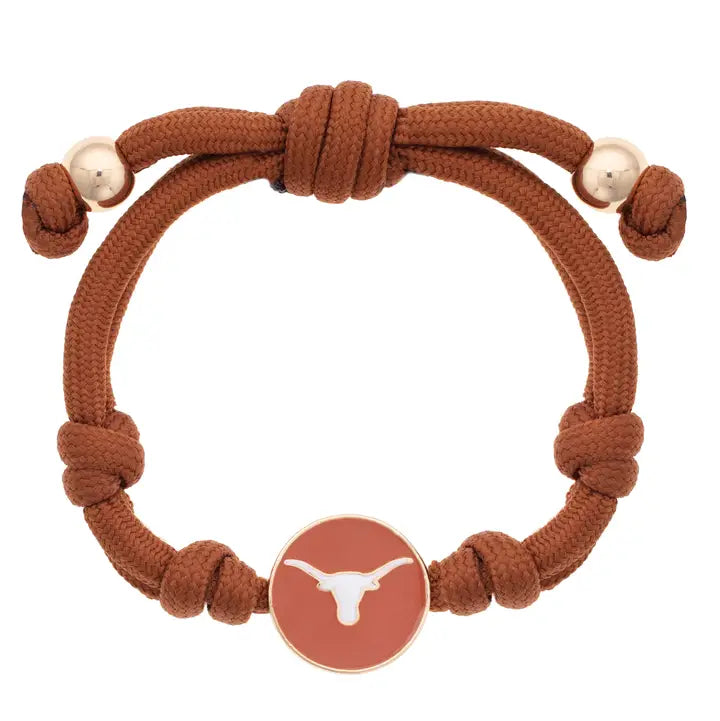 Longhorns Logo Paracord Bracelet