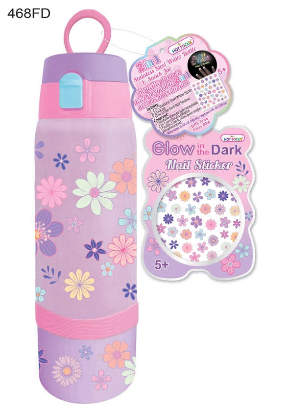 Flower Dream 2 in 1 Water Bottle