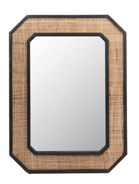 Natural Woven Wall Mirror