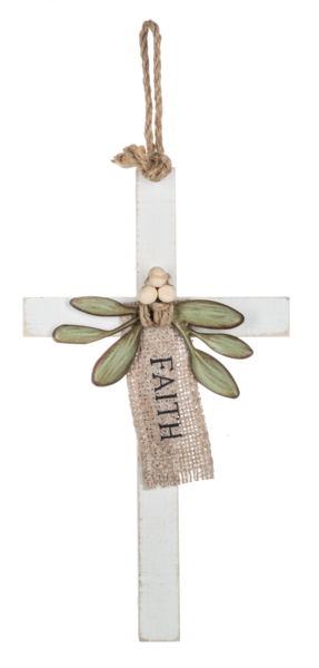 Wood Cross Ornament