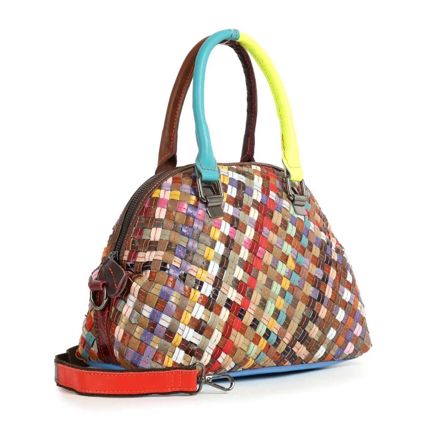 Wynona Woven Satchel
