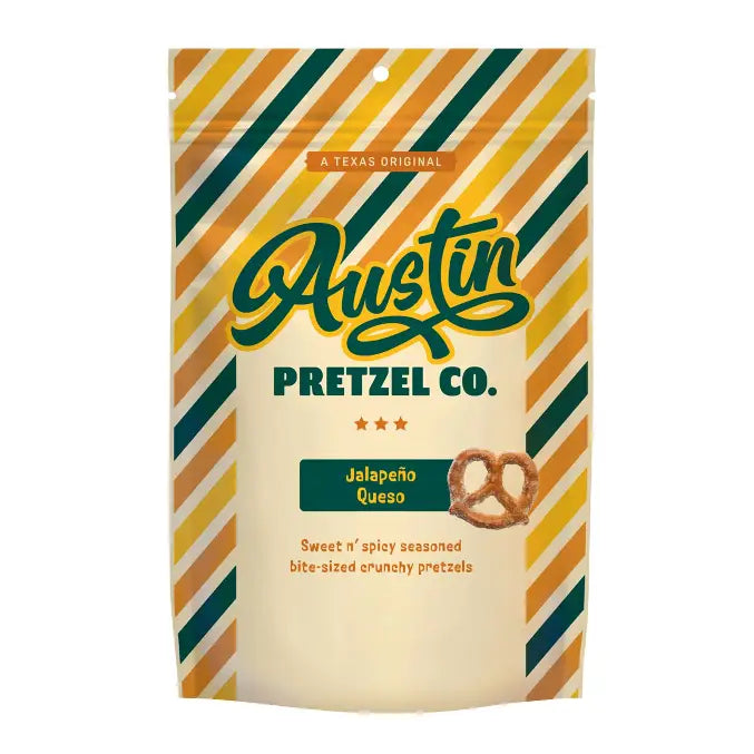 Jalapeño Queso Pretzels