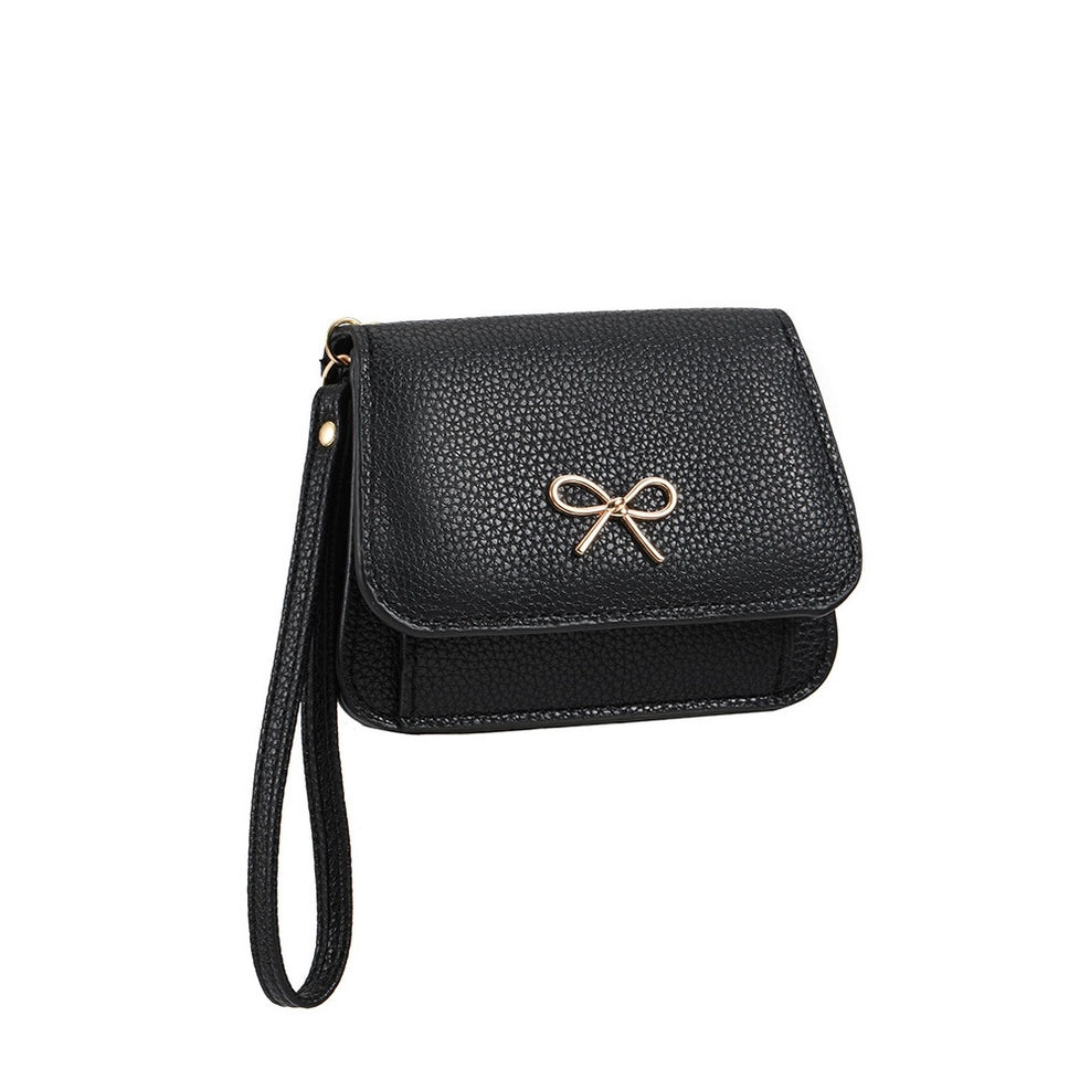 Little Bow Wristlet - Black