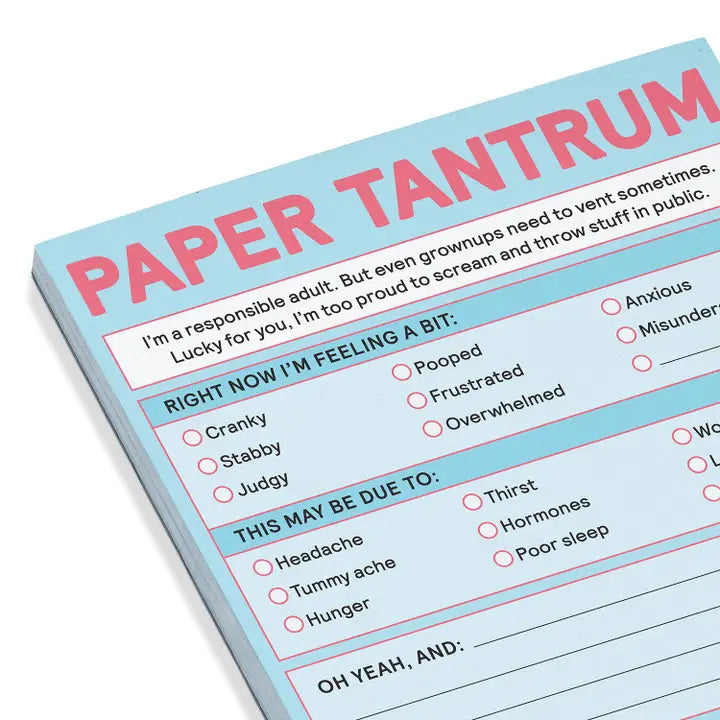 Paper Tantrum Nifty Notepad