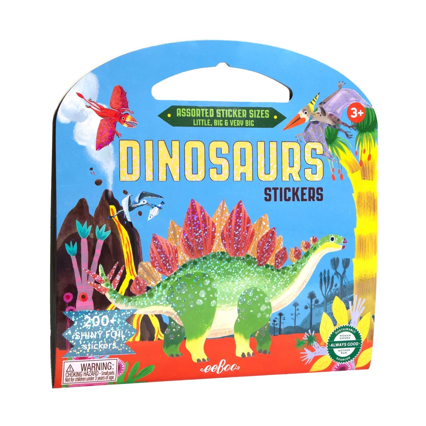 Dinosaurs Shiny Stickers