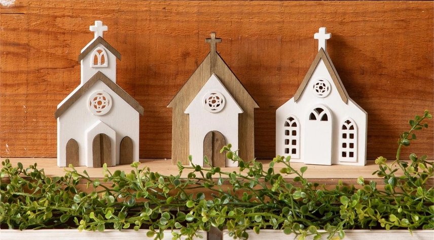 Mini Church Figurine