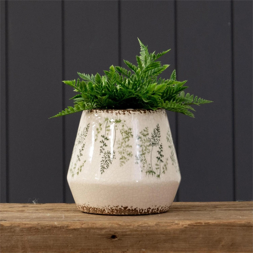 Ceramic Fern Pottery