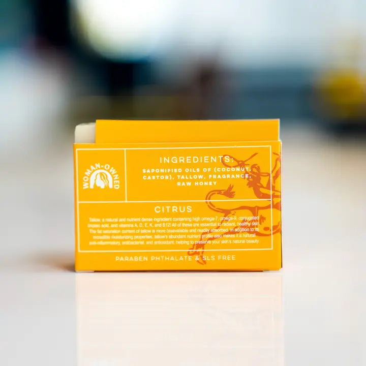 Tallow Citrus Bar Soap