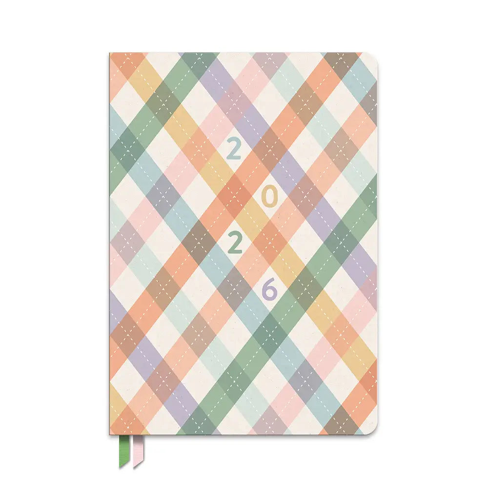 2026 As If Argyle Clothbound Planner