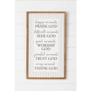 Praise God Sign