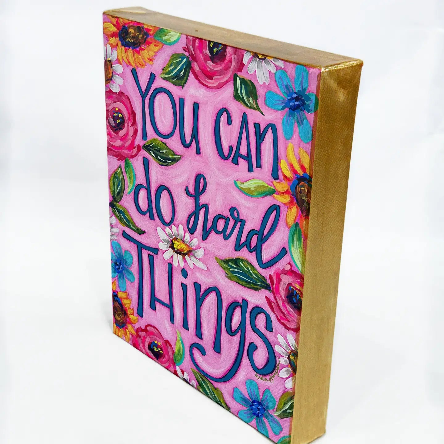 You Can Do Hard Things Canvas Art