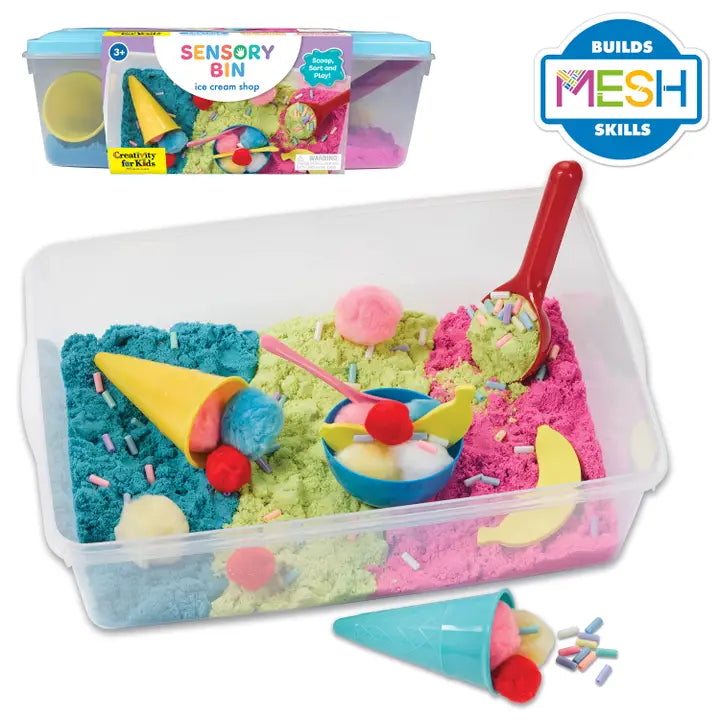 Ice Cream Shop Sensory Bin