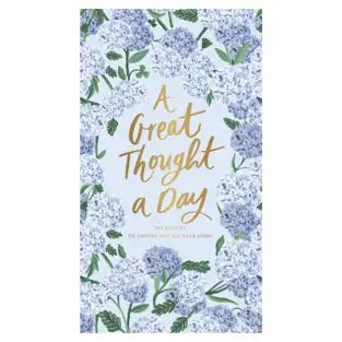Thimble Press A Great Thought A Day Hydrangea 4.5x8